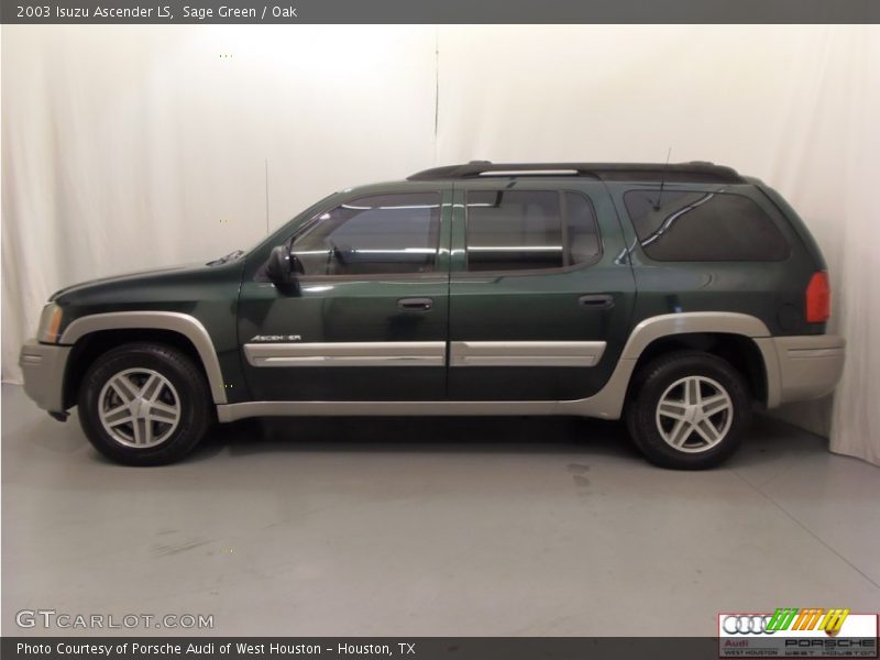 Sage Green / Oak 2003 Isuzu Ascender LS