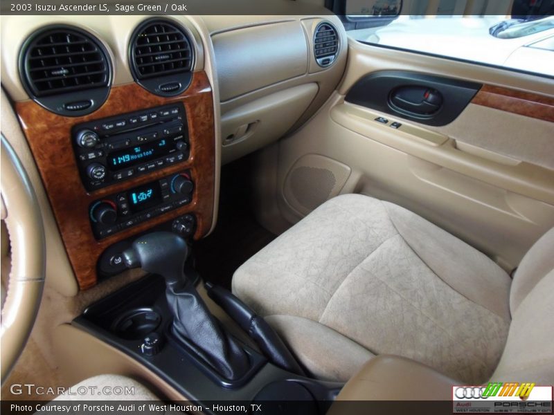 Sage Green / Oak 2003 Isuzu Ascender LS
