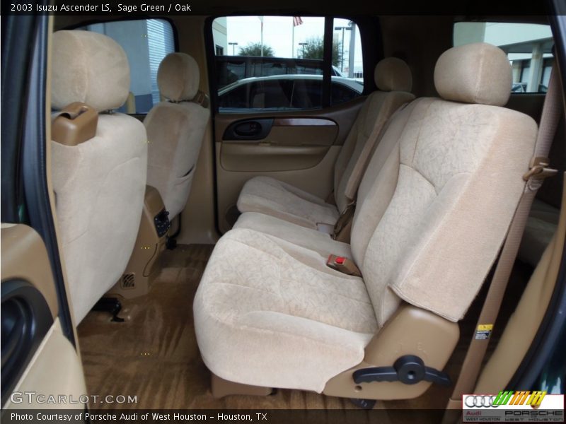 Sage Green / Oak 2003 Isuzu Ascender LS