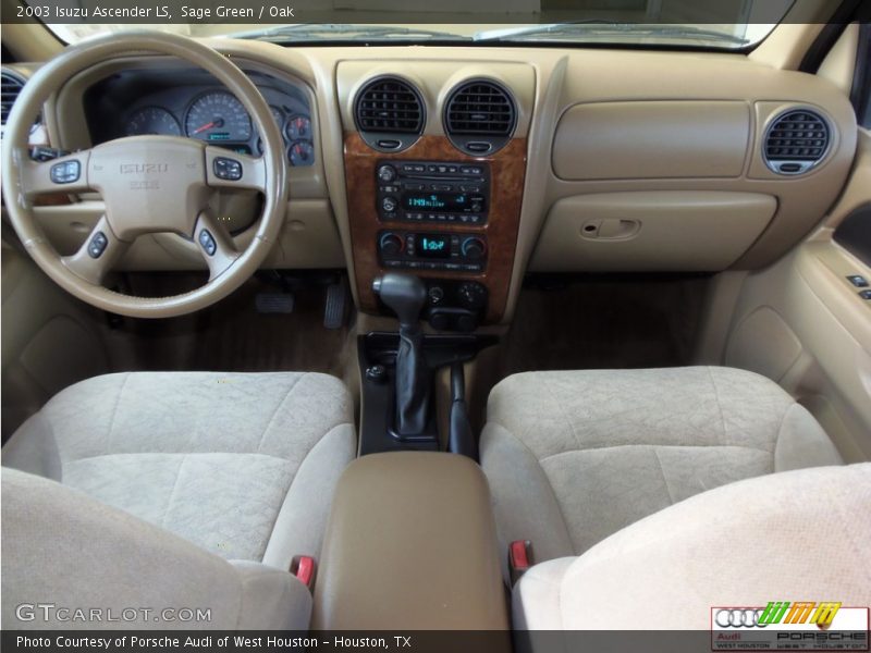 Sage Green / Oak 2003 Isuzu Ascender LS