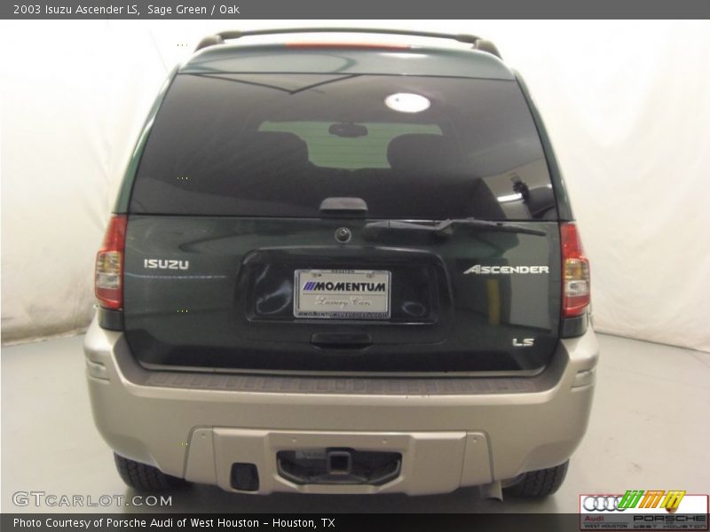 Sage Green / Oak 2003 Isuzu Ascender LS