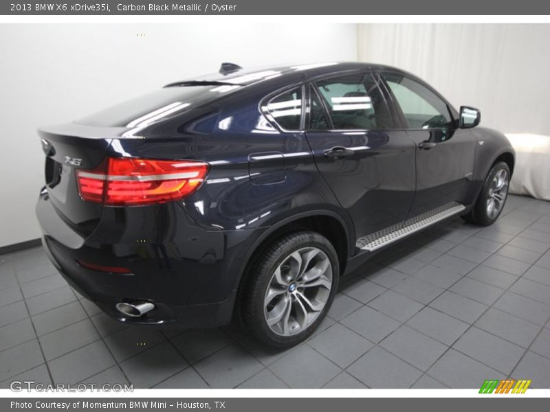 Carbon Black Metallic / Oyster 2013 BMW X6 xDrive35i