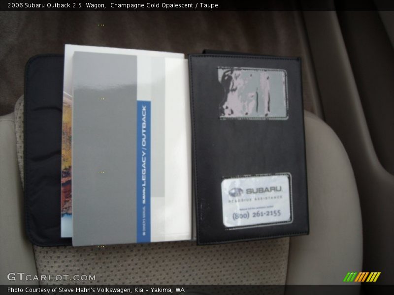 Champagne Gold Opalescent / Taupe 2006 Subaru Outback 2.5i Wagon