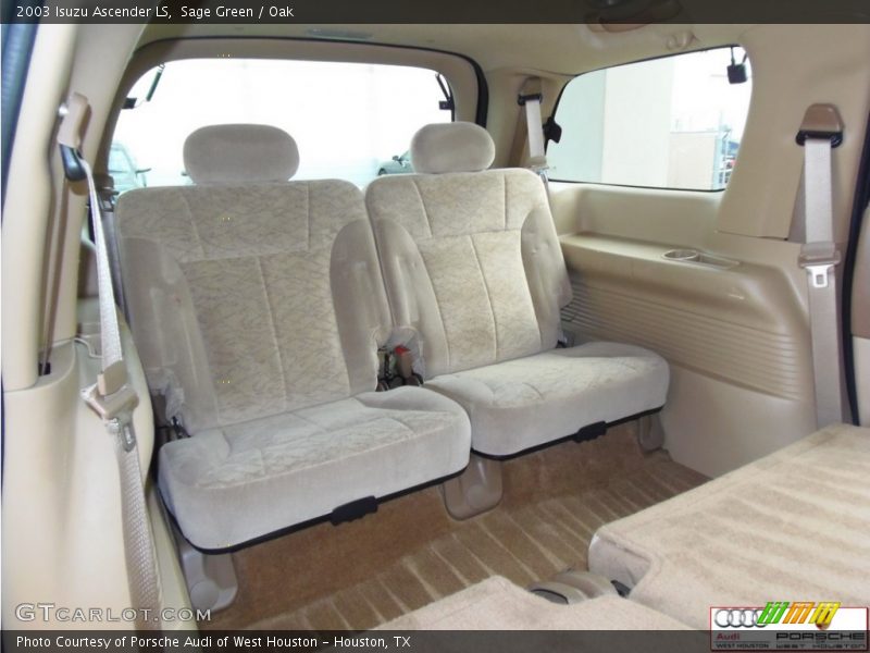 Sage Green / Oak 2003 Isuzu Ascender LS
