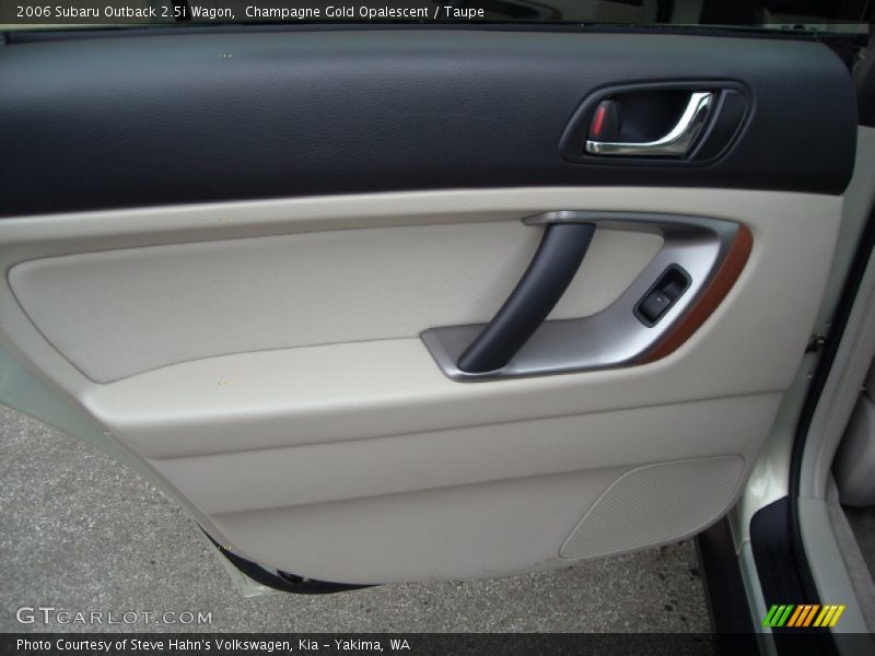 Champagne Gold Opalescent / Taupe 2006 Subaru Outback 2.5i Wagon