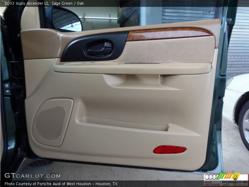 Sage Green / Oak 2003 Isuzu Ascender LS