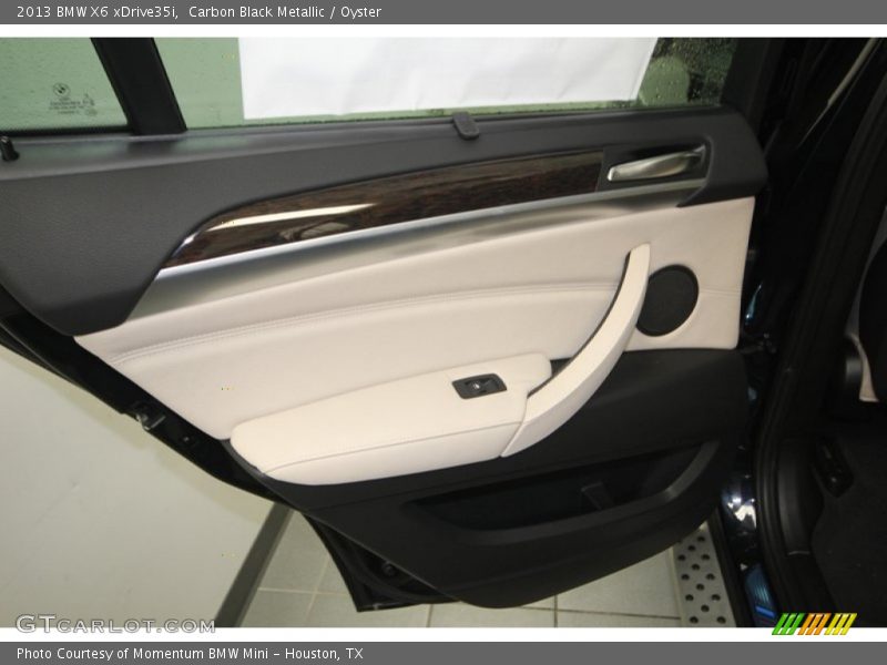 Carbon Black Metallic / Oyster 2013 BMW X6 xDrive35i