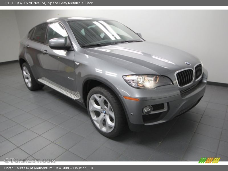 Space Gray Metallic / Black 2013 BMW X6 xDrive35i