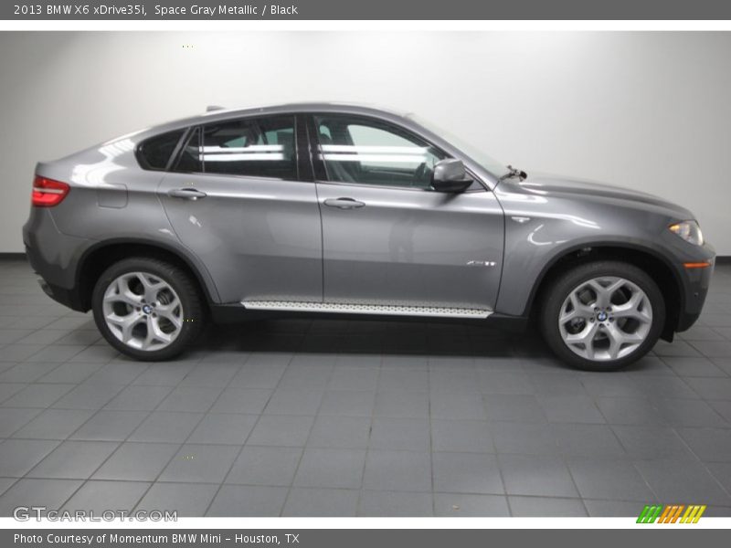 Space Gray Metallic / Black 2013 BMW X6 xDrive35i