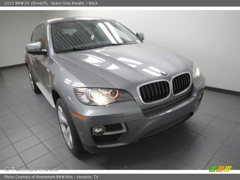 Space Gray Metallic / Black 2013 BMW X6 xDrive35i