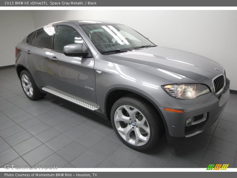 Space Gray Metallic / Black 2013 BMW X6 xDrive35i
