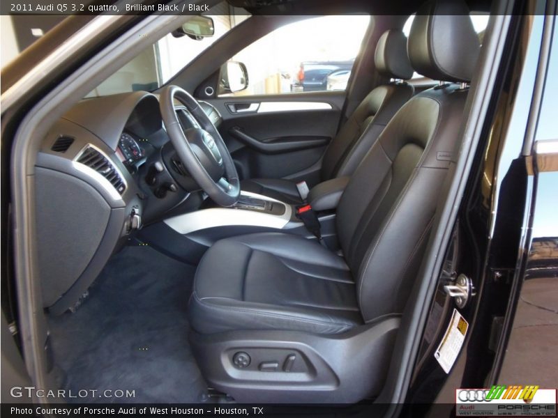 Brilliant Black / Black 2011 Audi Q5 3.2 quattro
