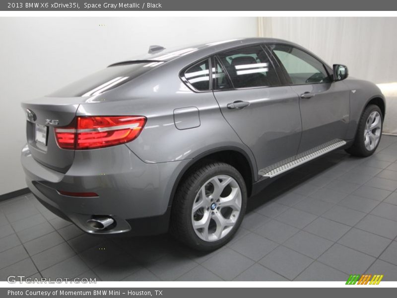 Space Gray Metallic / Black 2013 BMW X6 xDrive35i