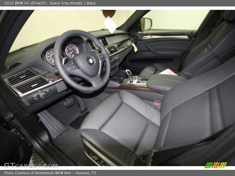 Space Gray Metallic / Black 2013 BMW X6 xDrive35i