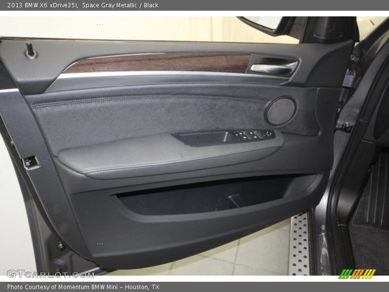 Space Gray Metallic / Black 2013 BMW X6 xDrive35i