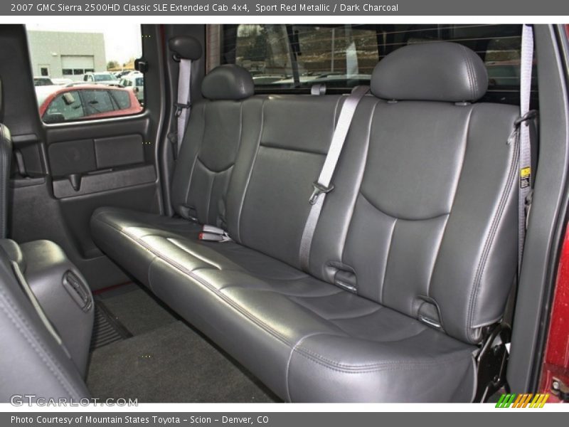 Sport Red Metallic / Dark Charcoal 2007 GMC Sierra 2500HD Classic SLE Extended Cab 4x4