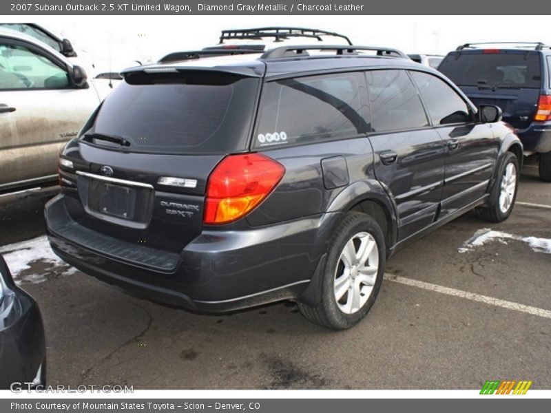 Diamond Gray Metallic / Charcoal Leather 2007 Subaru Outback 2.5 XT Limited Wagon