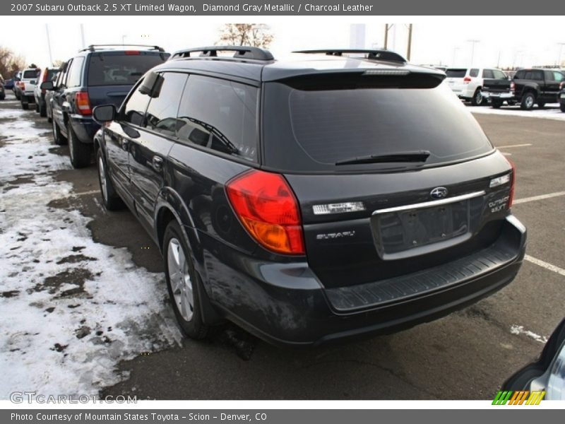 Diamond Gray Metallic / Charcoal Leather 2007 Subaru Outback 2.5 XT Limited Wagon