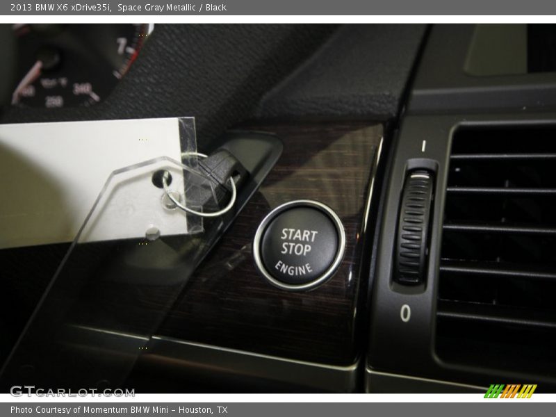 Space Gray Metallic / Black 2013 BMW X6 xDrive35i