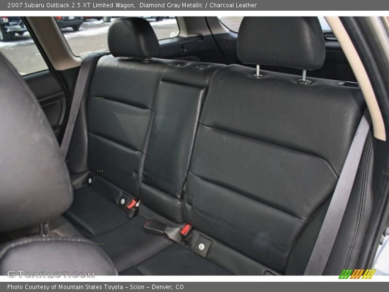 Diamond Gray Metallic / Charcoal Leather 2007 Subaru Outback 2.5 XT Limited Wagon