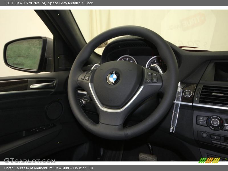 Space Gray Metallic / Black 2013 BMW X6 xDrive35i