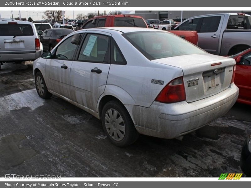 Cloud 9 White / Dark Flint/Light Flint 2006 Ford Focus ZX4 S Sedan