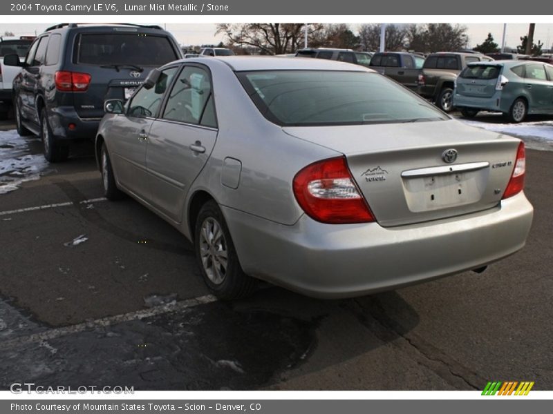 Lunar Mist Metallic / Stone 2004 Toyota Camry LE V6