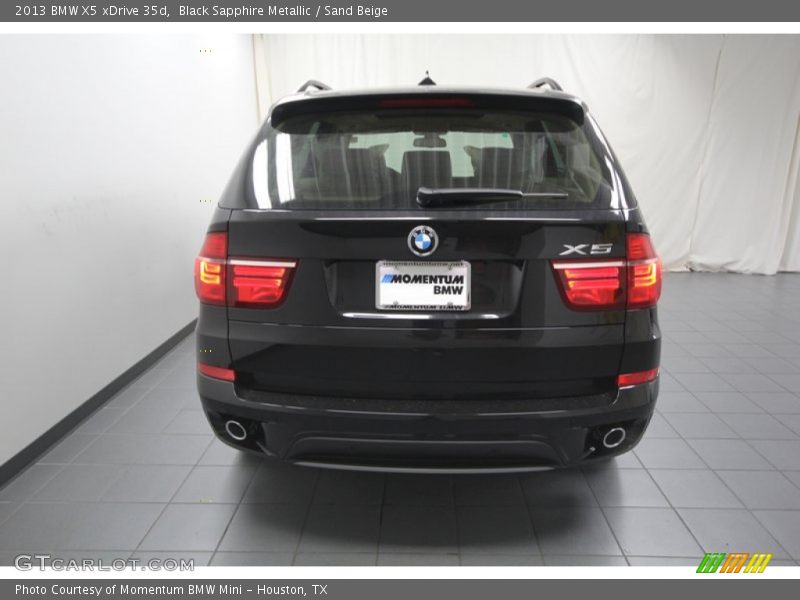 Black Sapphire Metallic / Sand Beige 2013 BMW X5 xDrive 35d