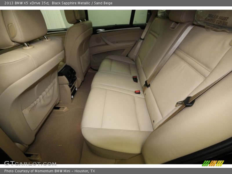 Black Sapphire Metallic / Sand Beige 2013 BMW X5 xDrive 35d