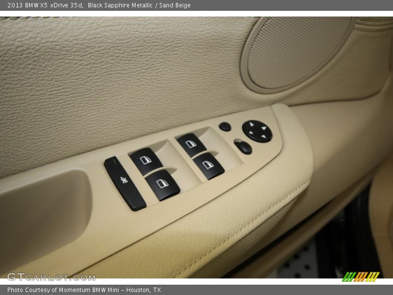 Black Sapphire Metallic / Sand Beige 2013 BMW X5 xDrive 35d