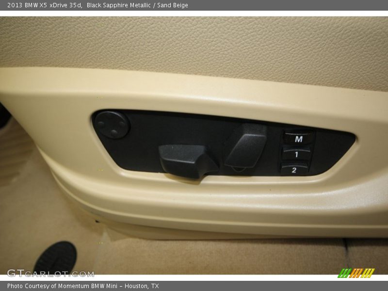 Black Sapphire Metallic / Sand Beige 2013 BMW X5 xDrive 35d