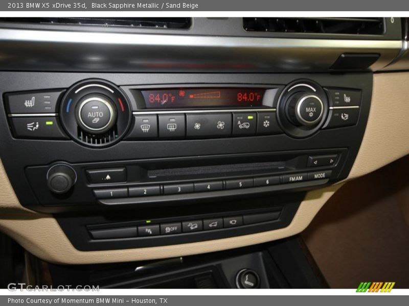 Black Sapphire Metallic / Sand Beige 2013 BMW X5 xDrive 35d