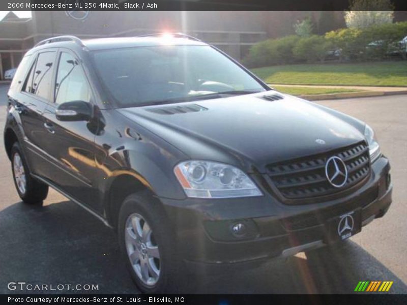 Black / Ash 2006 Mercedes-Benz ML 350 4Matic