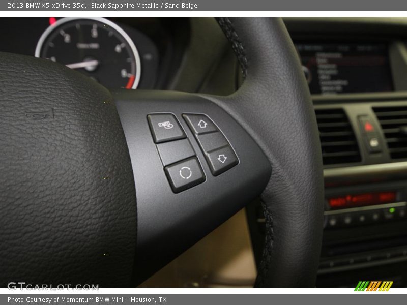 Black Sapphire Metallic / Sand Beige 2013 BMW X5 xDrive 35d