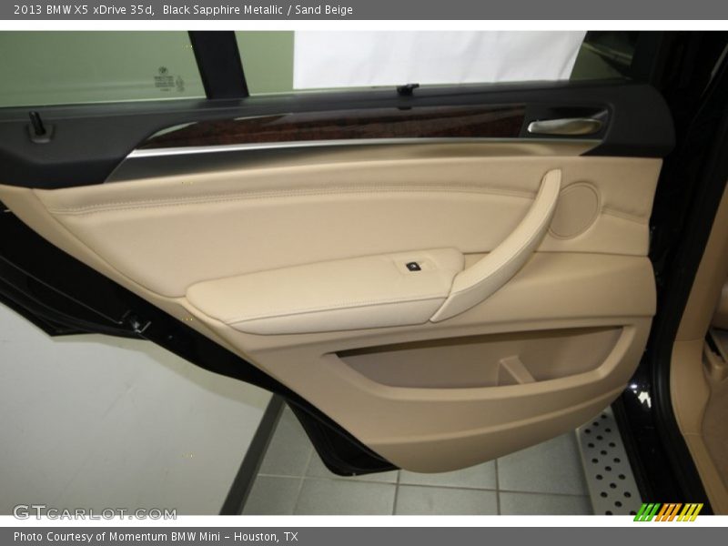 Black Sapphire Metallic / Sand Beige 2013 BMW X5 xDrive 35d