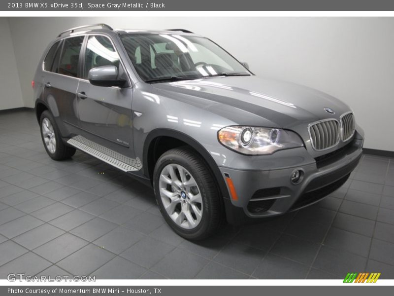 Space Gray Metallic / Black 2013 BMW X5 xDrive 35d