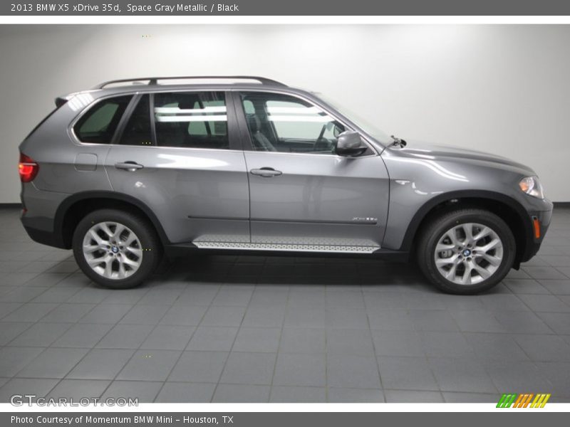 Space Gray Metallic / Black 2013 BMW X5 xDrive 35d
