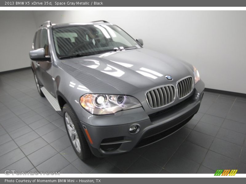 Space Gray Metallic / Black 2013 BMW X5 xDrive 35d