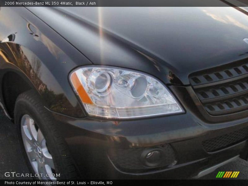 Black / Ash 2006 Mercedes-Benz ML 350 4Matic