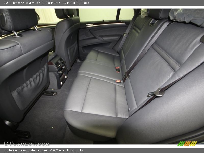 Rear Seat of 2013 X5 xDrive 35d