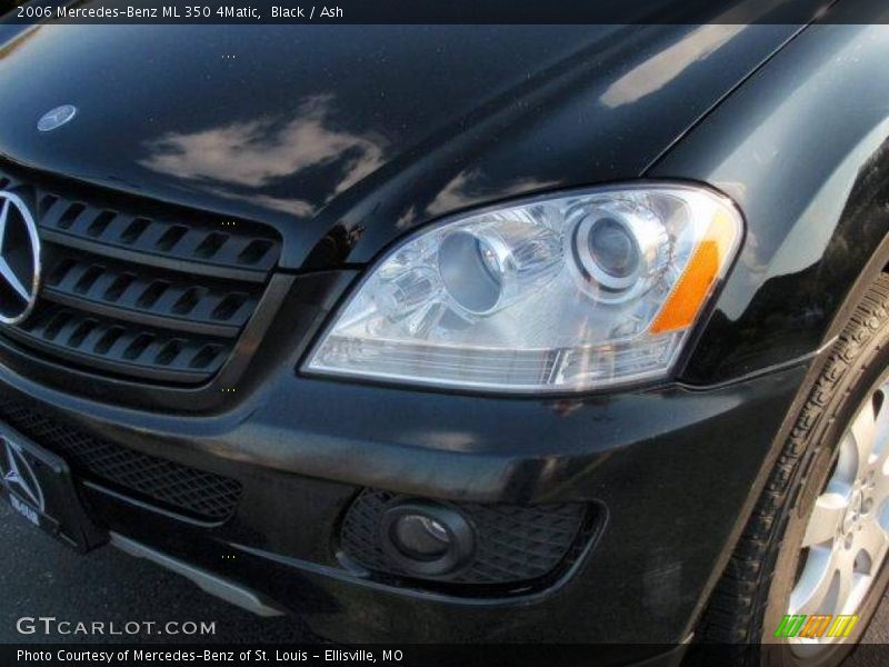 Black / Ash 2006 Mercedes-Benz ML 350 4Matic