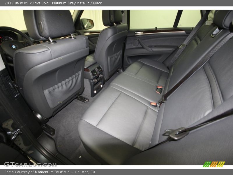 Rear Seat of 2013 X5 xDrive 35d