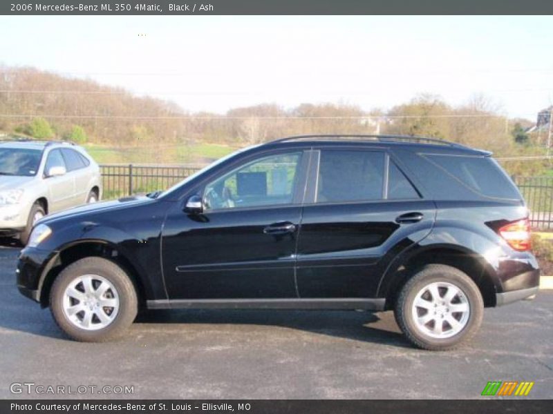 Black / Ash 2006 Mercedes-Benz ML 350 4Matic