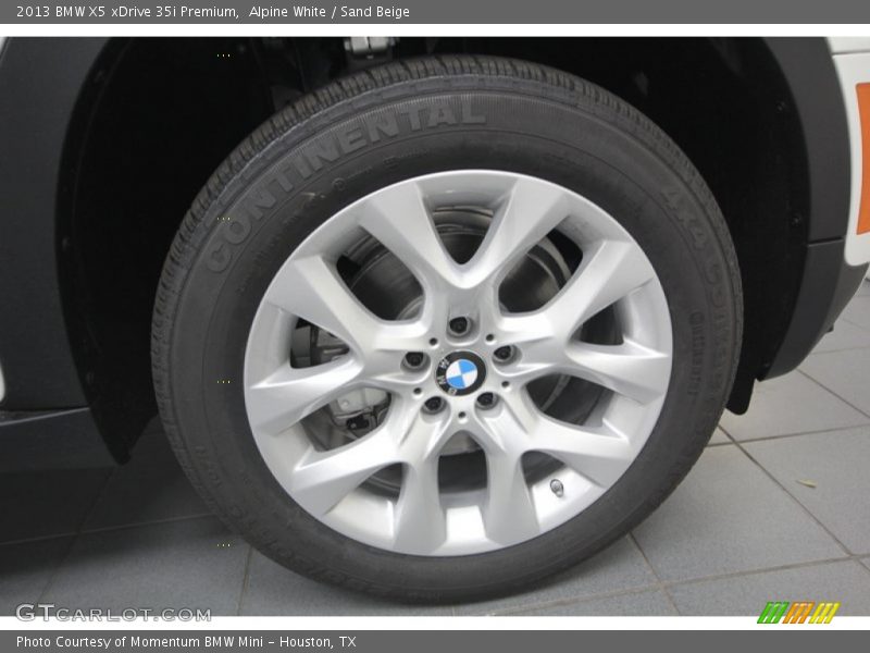 Alpine White / Sand Beige 2013 BMW X5 xDrive 35i Premium