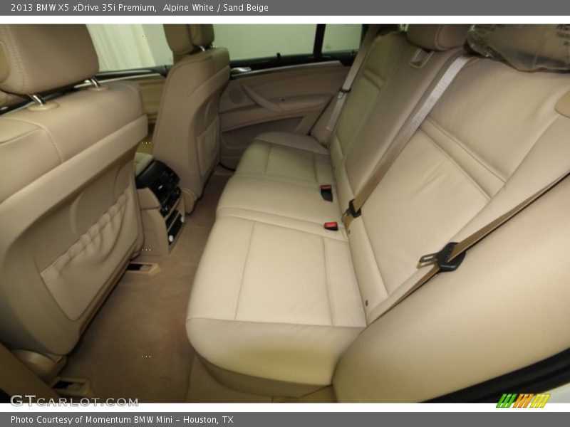 Alpine White / Sand Beige 2013 BMW X5 xDrive 35i Premium