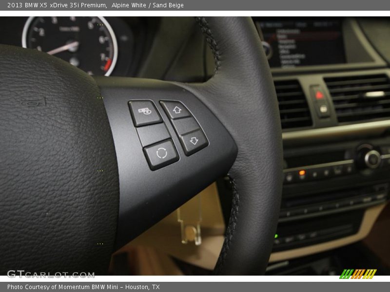 Alpine White / Sand Beige 2013 BMW X5 xDrive 35i Premium