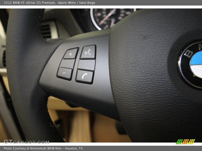 Alpine White / Sand Beige 2013 BMW X5 xDrive 35i Premium