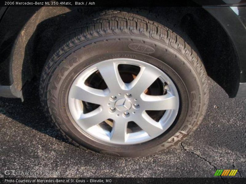 Black / Ash 2006 Mercedes-Benz ML 350 4Matic