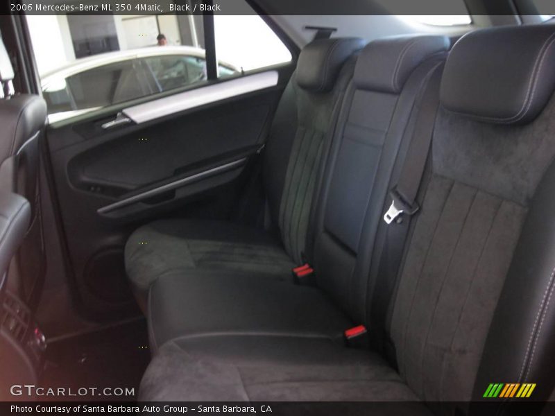 Black / Black 2006 Mercedes-Benz ML 350 4Matic