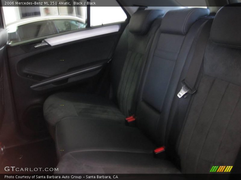Black / Black 2006 Mercedes-Benz ML 350 4Matic